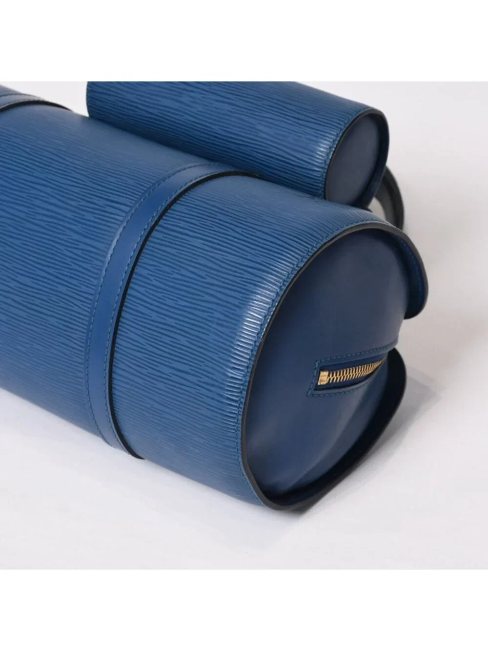 Louis Vuitton Handbag Papillon Soufflot Epi Blue